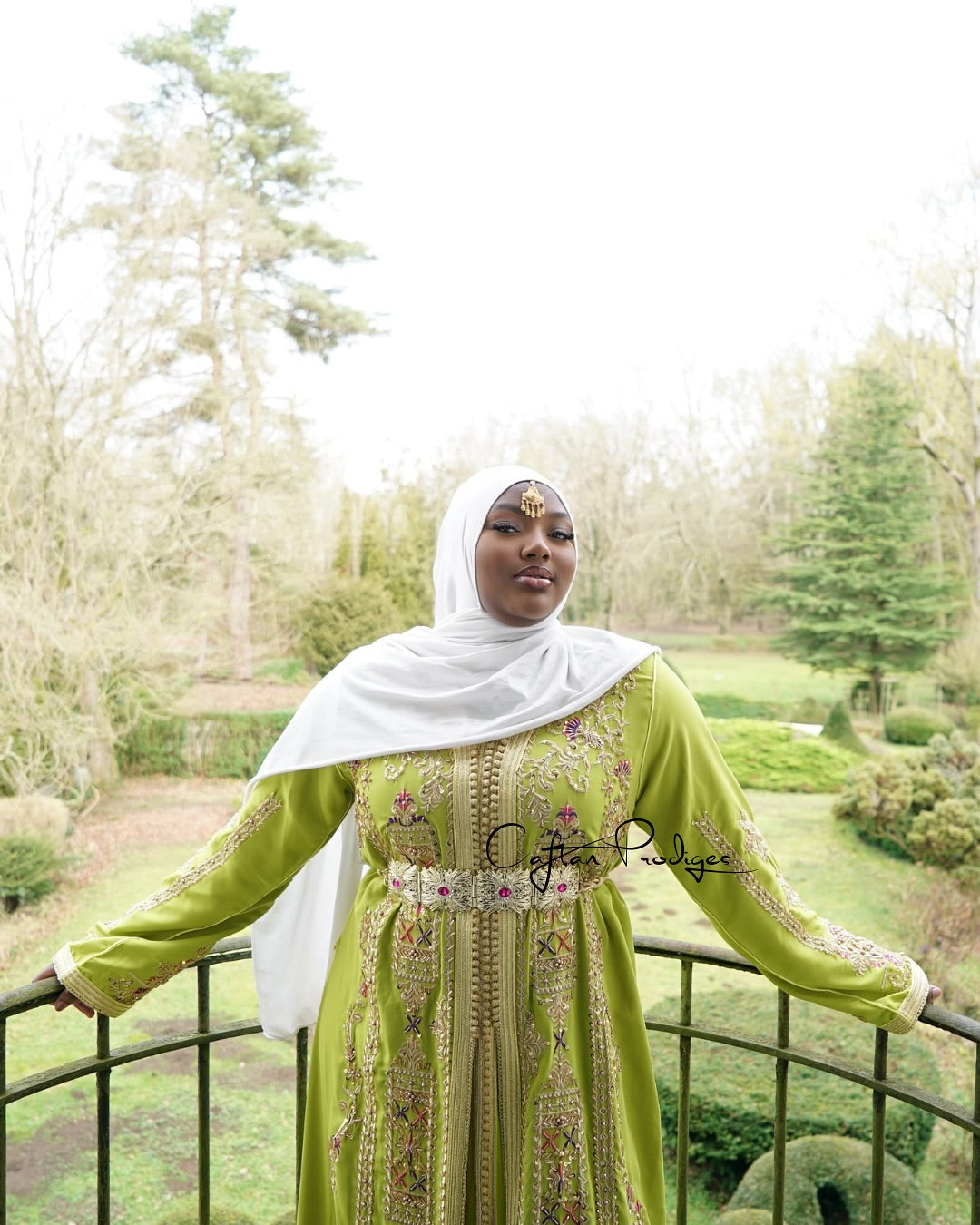 Takchita Verte Pomme - Caftan prodiges