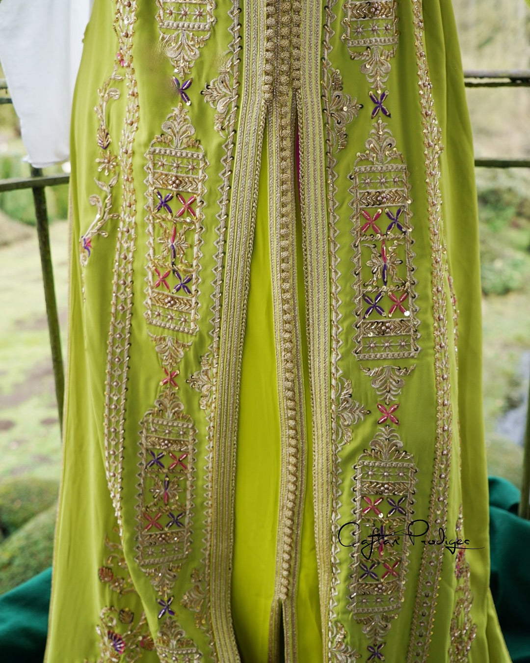 Takchita Verte Pomme - Caftan prodiges