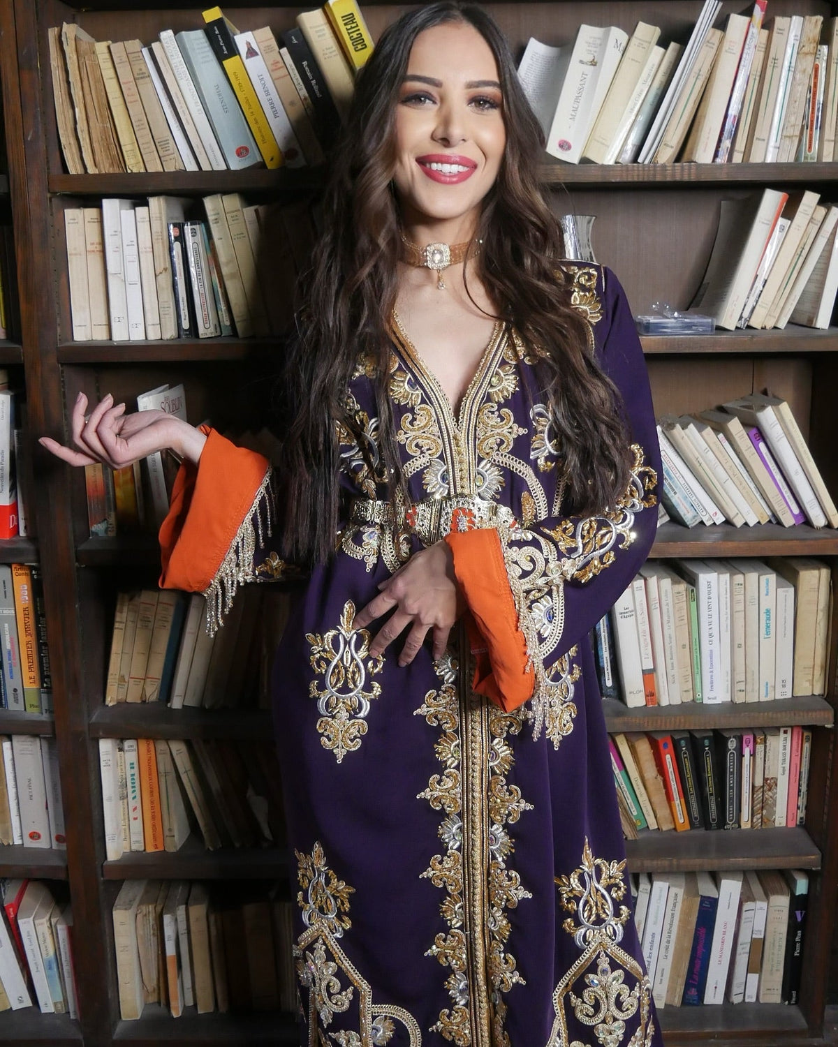Caftan La Violette - Caftan prodiges