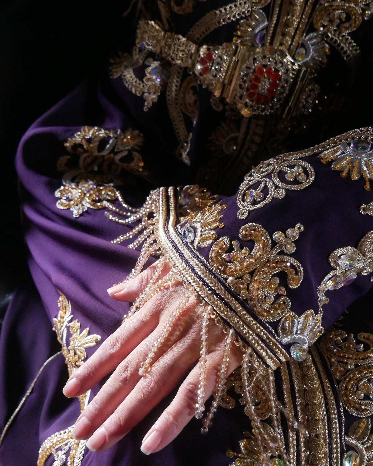 Caftan La Violette - Caftan prodiges